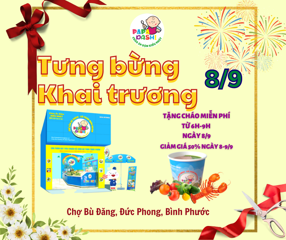 KHAI TRƯƠNG CỬA HÀNG BÌNH PHƯỚC